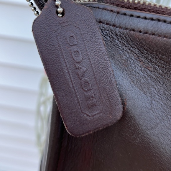 Coach, vintage round leather shoulder bag in excellent condition - Picture 3 of 8